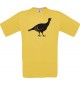 Cooles Kinder-Shirt Tiere Rebhuhn, Huhn, gelb, 104