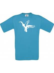 Cooles Kinder-Shirt Tiere Wildgans, Duck, Ente, Goose, atoll, 104