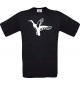 Cooles Kinder-Shirt Tiere Wildgans, Duck, Ente, Goose, schwarz, 104