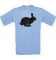 Cooles Kinder-Shirt Tiere Hase, Rammler, Häschen