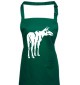 Kochschürze, Tiere Elch Elk, bottlegreen