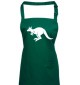 Kochschürze, Tiere Känguru Roo, bottlegreen
