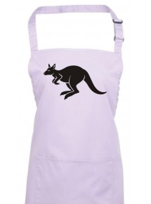 Kochschürze, Tiere Känguru Roo, lilac