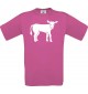 Männer-Shirt Tiere Kuh, Bulle