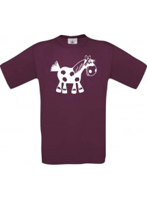 Männer-Shirt Funny Tiere Pferd Pony