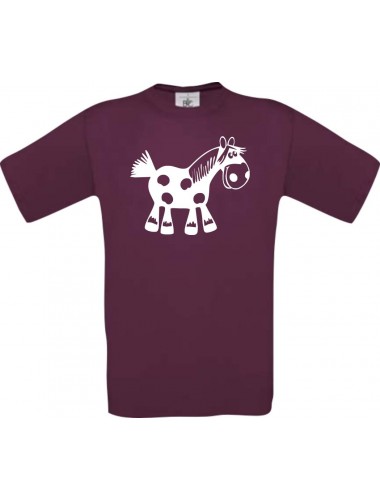 Männer-Shirt Funny Tiere Pferd Pony