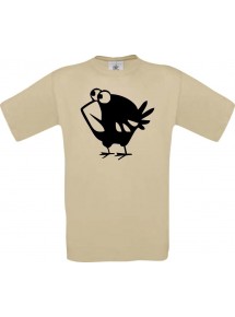 Männer-Shirt Funny Tiere Vogel Spatz
