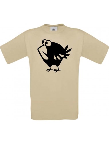 Männer-Shirt Funny Tiere Vogel Spatz