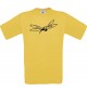 Männer-Shirt Funny Tiere Mücke Stechmücke , gelb, L