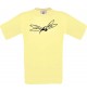 Männer-Shirt Funny Tiere Mücke Stechmücke , hellgelb, L