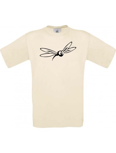 Männer-Shirt Funny Tiere Mücke Stechmücke , natur, L