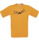 Männer-Shirt Funny Tiere Mücke Stechmücke , orange, L