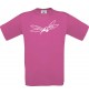 Männer-Shirt Funny Tiere Mücke Stechmücke , pink, L