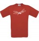Männer-Shirt Funny Tiere Mücke Stechmücke , rot, L