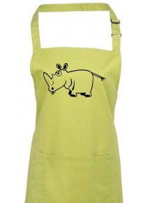 Kochschürze, Funny Tiere Nashorn