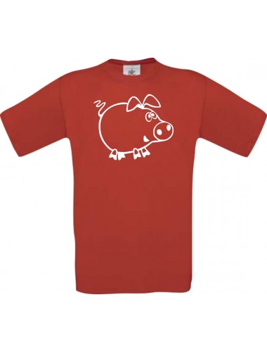Cooles Kinder-Shirt Funny Tiere Schweinchen Schwein Ferkel