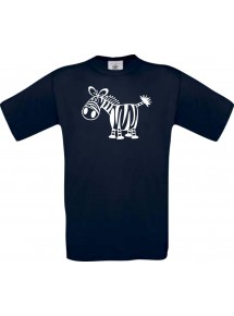 Cooles Kinder-Shirt Funny Tiere Zebra