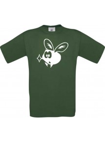 Cooles Kinder-Shirt Funny Tiere Fliege Mücke, dunkelgruen, 104