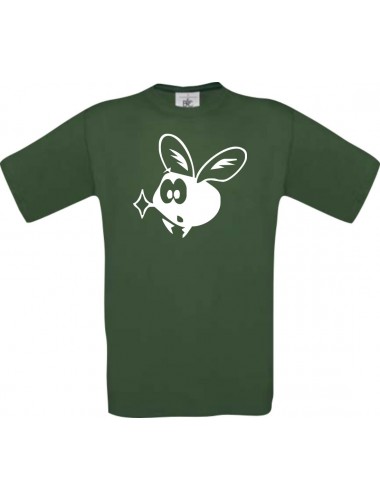 Cooles Kinder-Shirt Funny Tiere Fliege Mücke, dunkelgruen, 104
