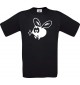 Cooles Kinder-Shirt Funny Tiere Fliege Mücke, schwarz, 104