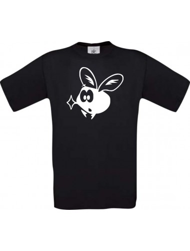 Cooles Kinder-Shirt Funny Tiere Fliege Mücke, schwarz, 104