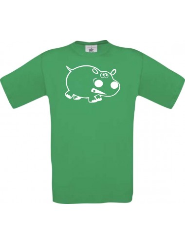 Cooles Kinder-Shirt Funny Tiere Nilpferd