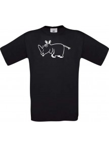 Cooles Kinder-Shirt Funny Tiere Nashorn