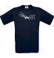 Cooles Kinder-Shirt Funny Tiere Fliege Insekt, blau, 104