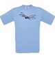Cooles Kinder-Shirt Funny Tiere Fliege Insekt, hellblau, 104