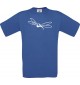 Cooles Kinder-Shirt Funny Tiere Fliege Insekt, royalblau, 104