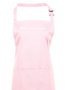 Kochschürze, Maître de Cuisine Küche Service Kochen Backen Großküche, pink