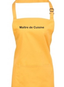 Kochschürze, Maître de Cuisine Küche Service Kochen Backen Großküche, sunflower