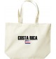 große Einkaufstasche, Costa Rica Land Länder Fussball,