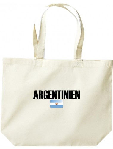 große Einkaufstasche, Argentinien Land Länder Fussball,