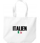 große Einkaufstasche, Italien Land Länder Fussball,