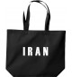 große Einkaufstasche, Iran Land Länder Fussball,
