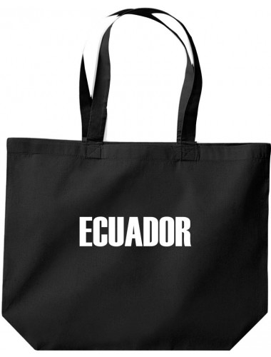große Einkaufstasche, Ecuador Land Länder Fussball,