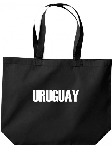 große Einkaufstasche, Uruguay Land Länder Fussball,