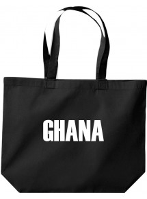 große Einkaufstasche, Ghana Land Länder Fussball,