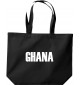 große Einkaufstasche, Ghana Land Länder Fussball,