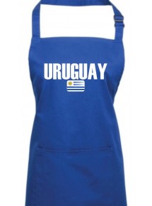 Kochschürze, Uruguay Land Länder Fussball, royal