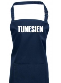 Kochschürze, Tunesien Land Länder Fussball, navy