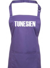 Kochschürze, Tunesien Land Länder Fussball, purple