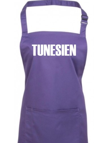 Kochschürze, Tunesien Land Länder Fussball, purple