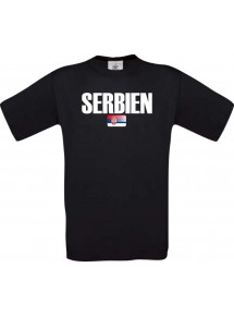 Kinder T-Shirt Fußball Ländershirt Serbien