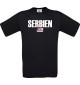 Kinder T-Shirt Fußball Ländershirt Serbien