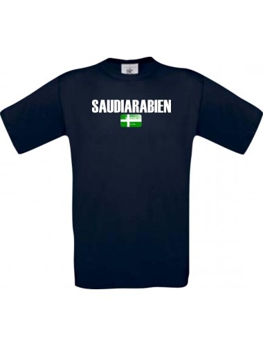 Kinder T-Shirt Fußball Ländershirt Saudiarabien, navy, 104