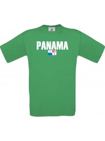 Kinder T-Shirt Fußball Ländershirt Panama, kelly, 104