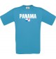 Kinder T-Shirt Fußball Ländershirt Panama, türkis, 104