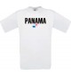 Kinder T-Shirt Fußball Ländershirt Panama, weiss, 104